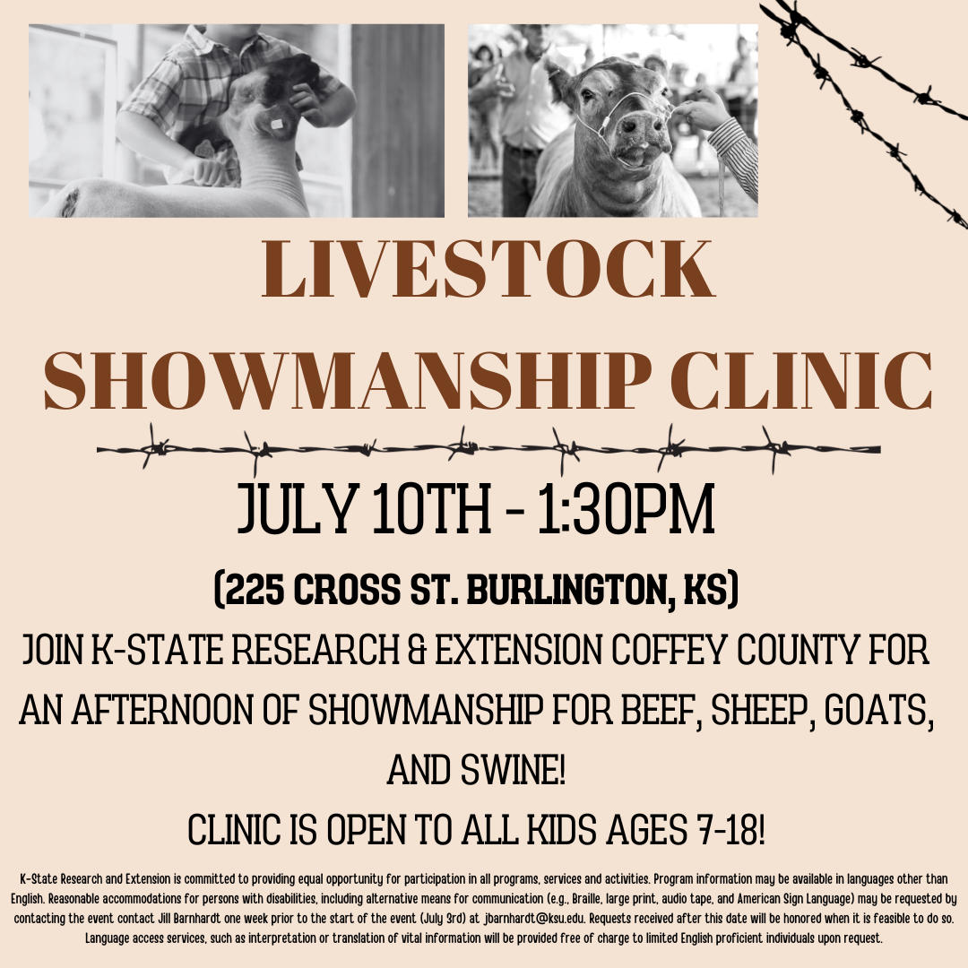 Livestock Showmanship Clinic